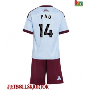 Aston Villa Pau Torres #14 Tredje Kläder Barn 2026-27 Kortärmad (+ Korta byxor)